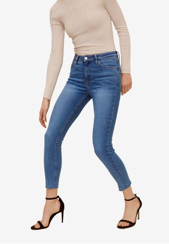 Buy Mango Crop Skinny Isa Jeans 2020 Online Zalora Singapore