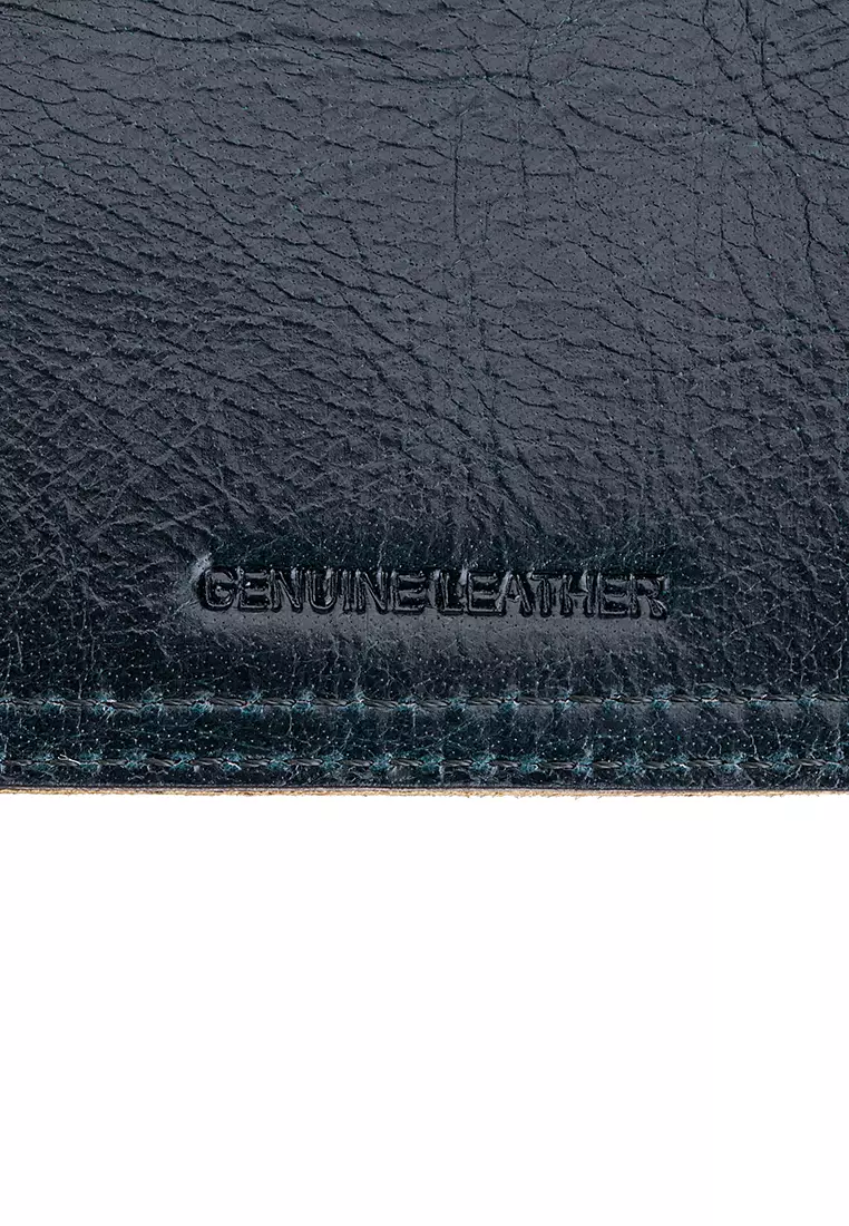 Buy ENZODESIGN Top Grain Leather Sporty Wallet With Zip Coin