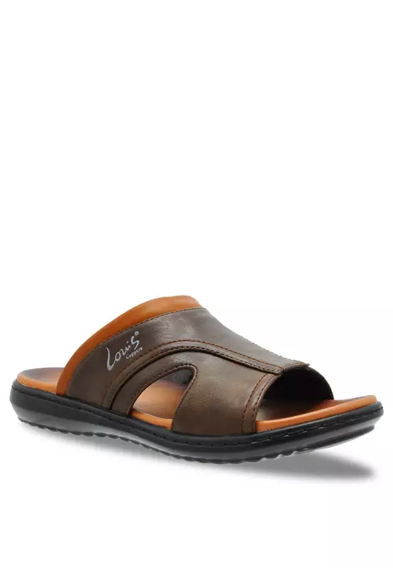 Slip On Faux Leather Classic Casual Sandals