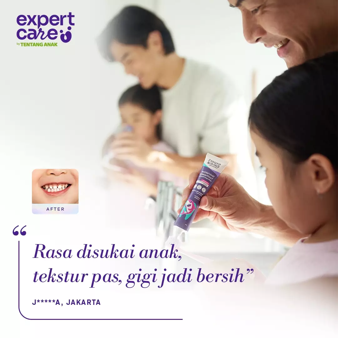 Expert Care Nutrishine Toothpaste 36gr - Pasta Gigi Bayi dan Anak BPOM