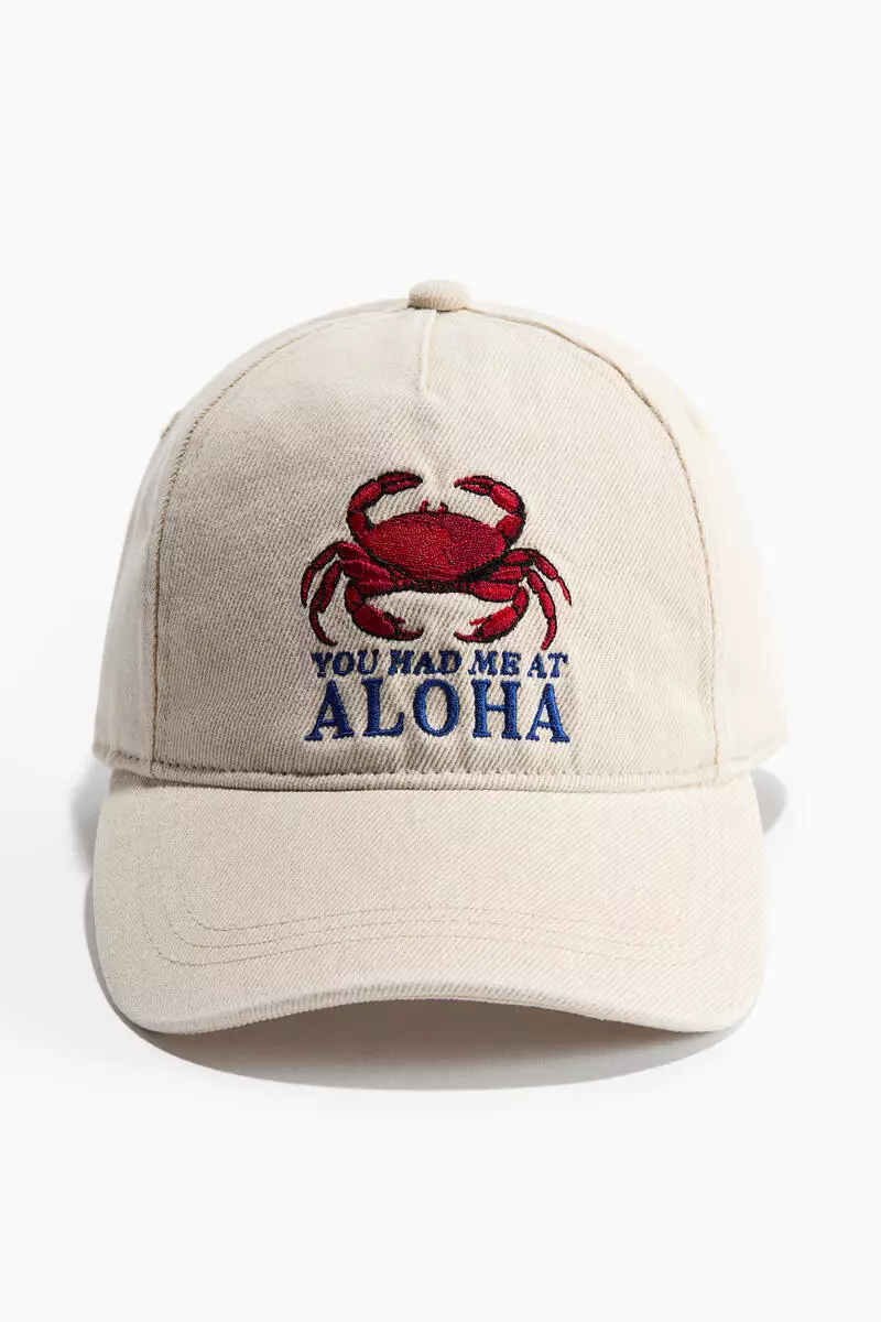 Cotton twill cap