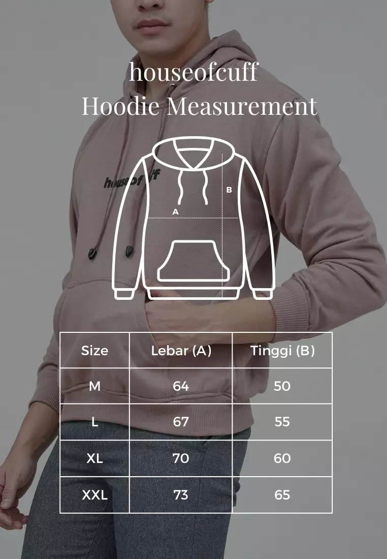 Houseofcuff Jaket Jumper Hoodie Sweater Hitam Motif Wild And Free