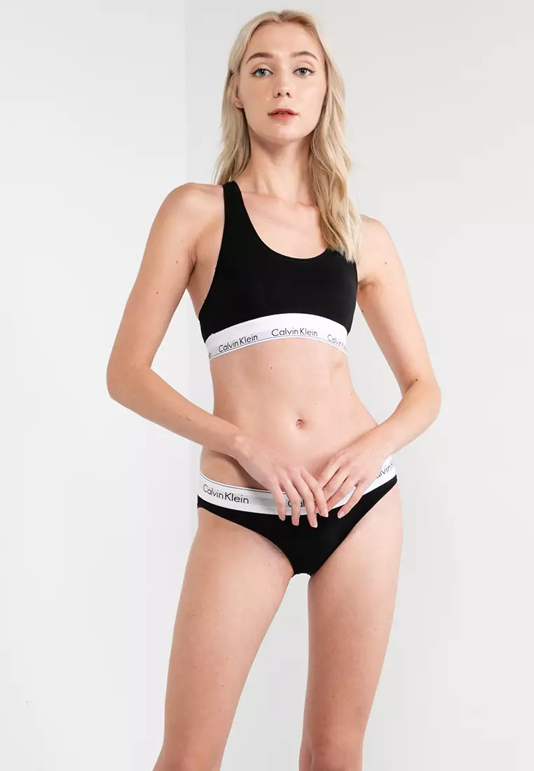 2-Pack Modern Cotton Lightly Lined Bralette - Calvin Klein Underwear