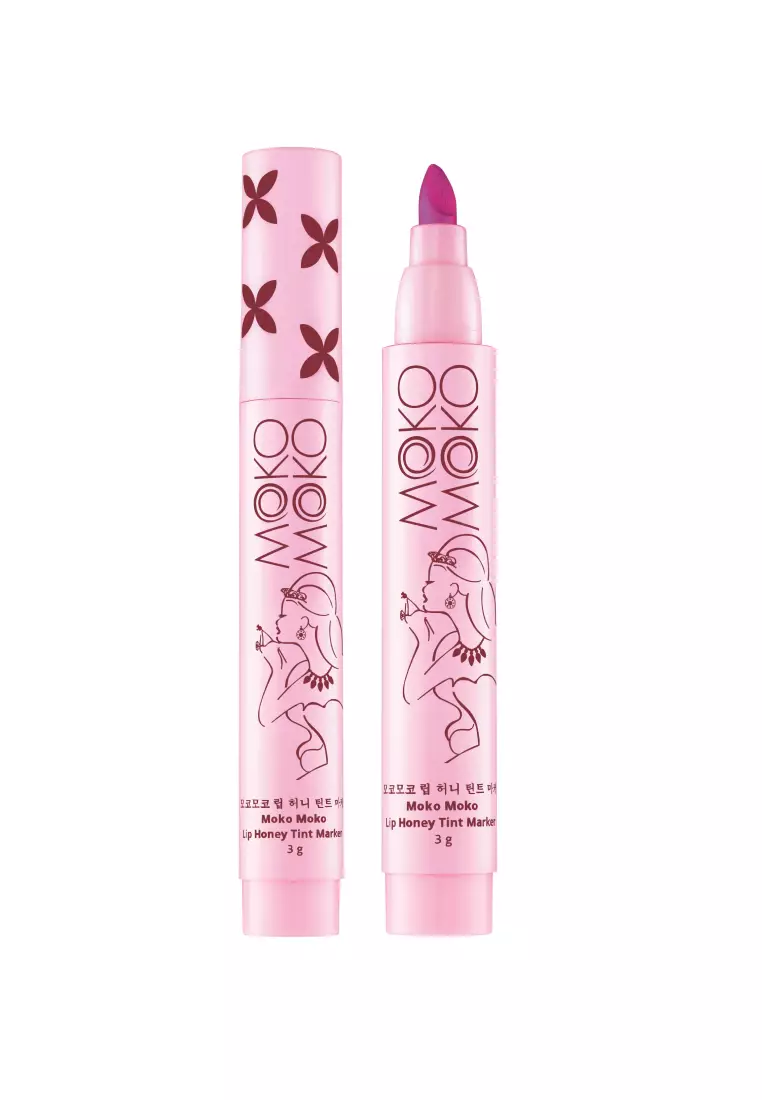 Moko Moko Lip Honey Tint Marker - Fuschia