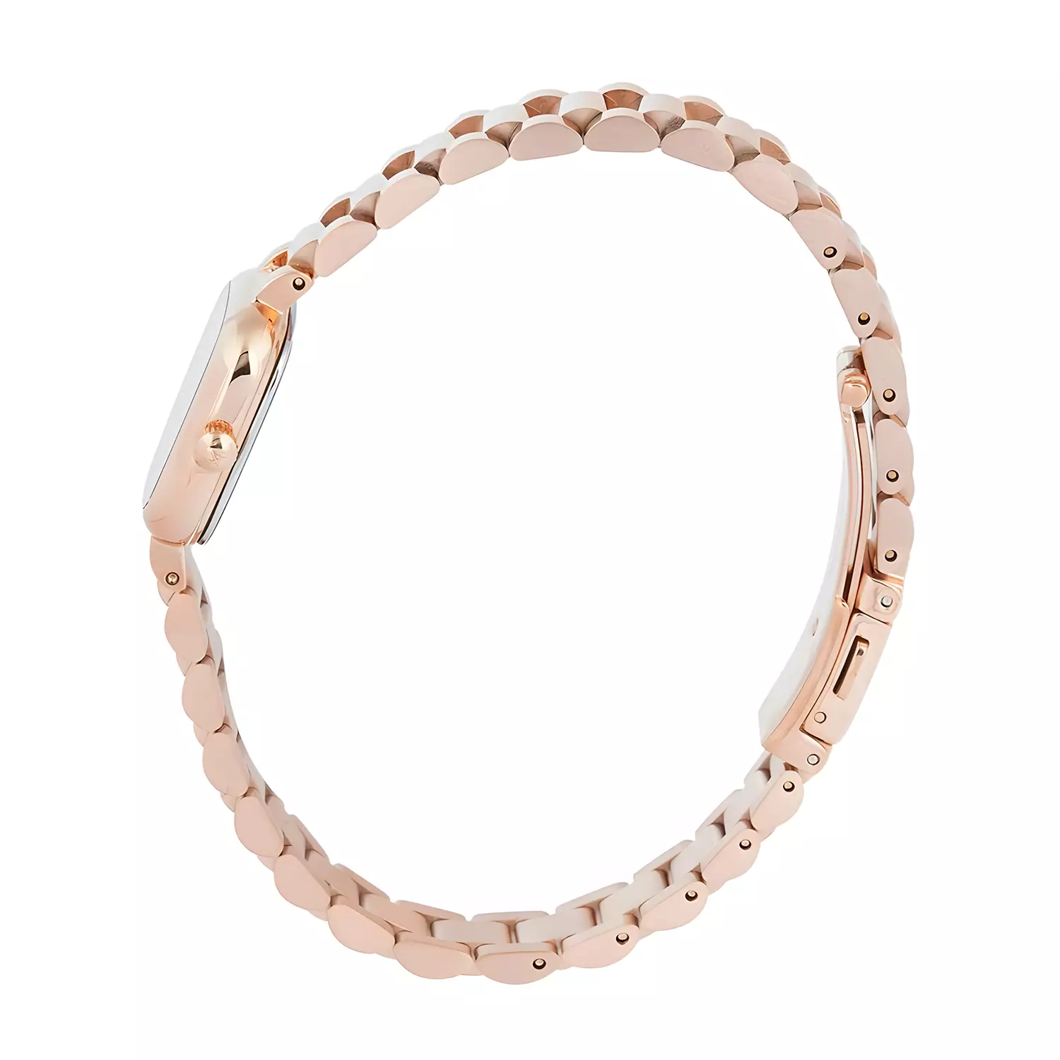 Jam Tangan Analog Wanita - Sapphire Glass - Rose Gold Pink Stainless Steel - 2B73 LHBRGPN