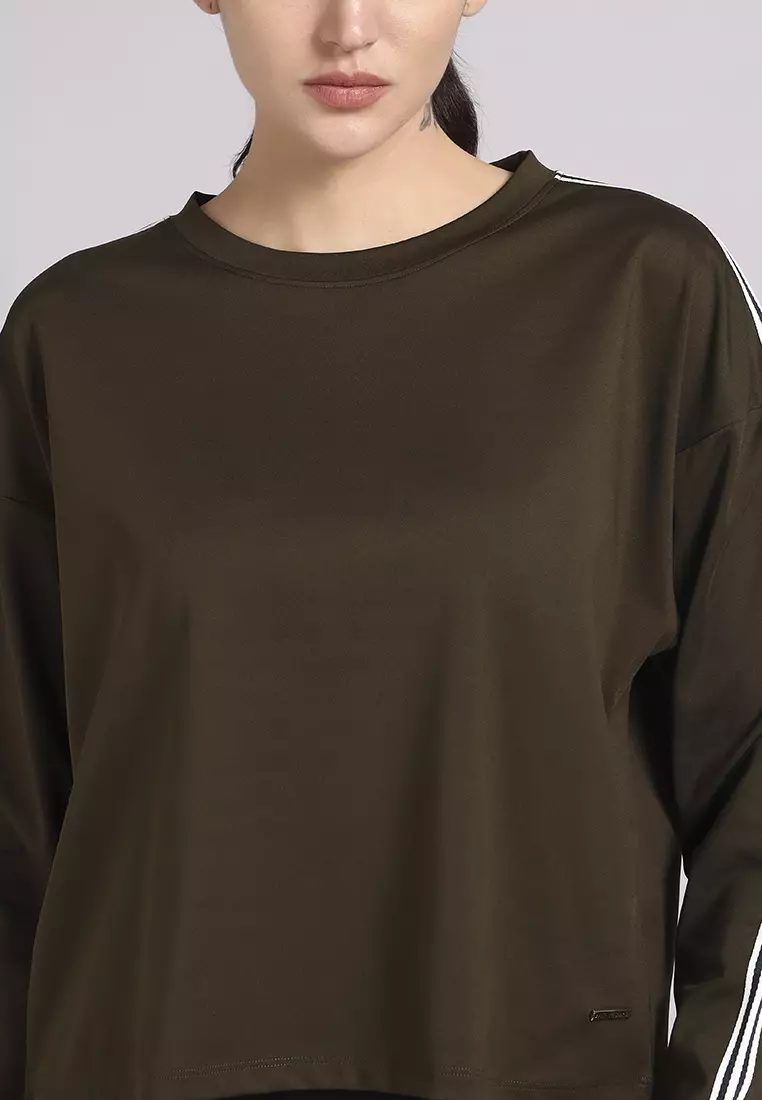 Women’s Designer Loose Olive Top
