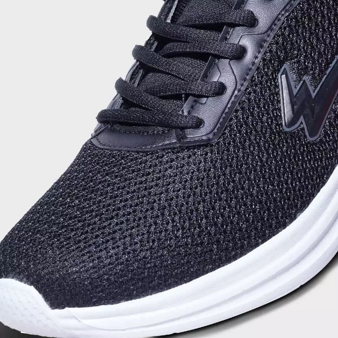 Eagle Sepatu Sneakers Lifestyle Retry - HITAM/PUTIH