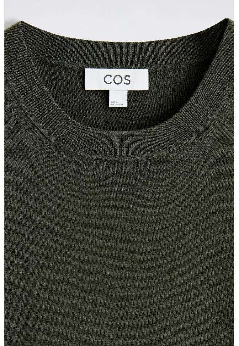 SLIM MERINO WOOL T-SHIRT