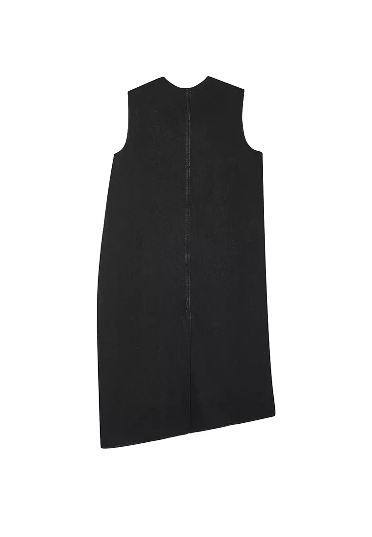 Colored Cow A-line Sleeveless Dress