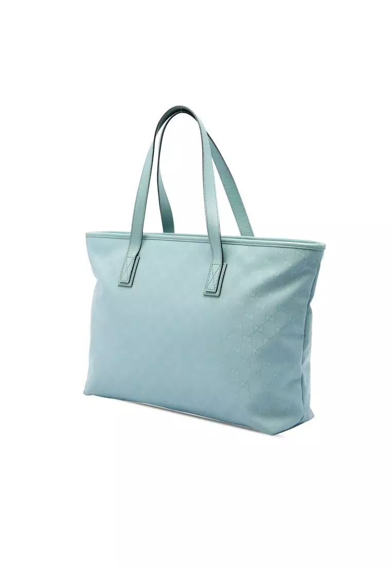 Pre-Loved Gucci Medium Gg Imprime Tote