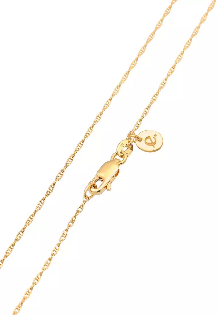 Kalung Perhiasan Perak 925 Wanita Sapphire Tanzanite Moonstone Gold Plated