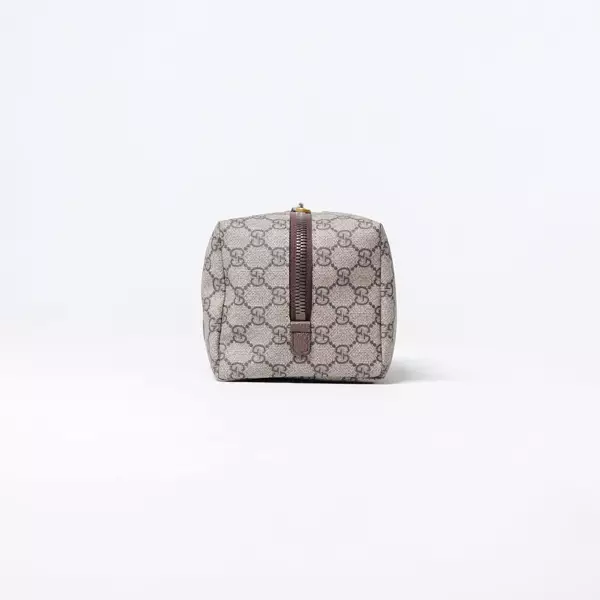 Tas GUCCI OPHIDIA GG MONOGRAM BEIGE POUCH 100% ORIGINAL