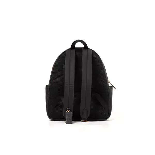Tas COACH COURT MONOGRAM BLACK DARK BROWN MULTI ZIP BACKPACK 100% ORIGINAL