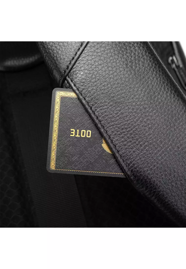 Bange Turbo Leather Laptop Backpack fits 15.6 inch Laptop