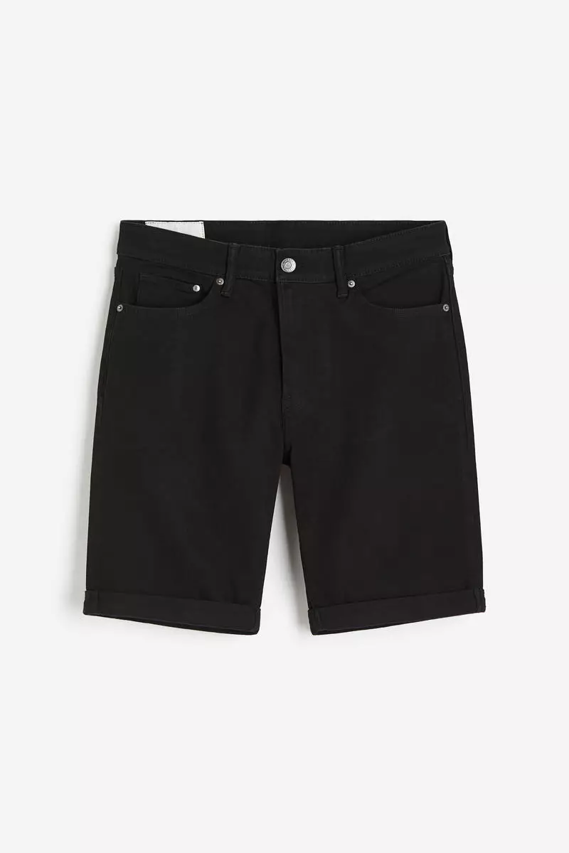 H&m black shorts top