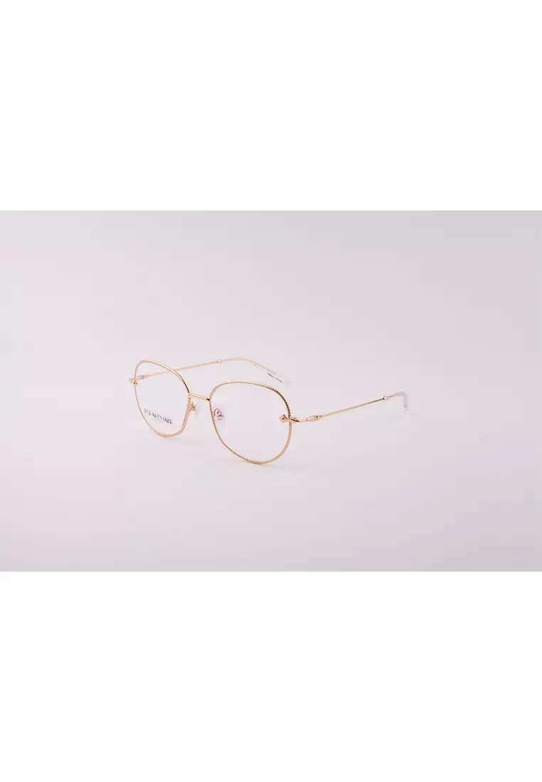 Jasmine (OP551-Gold) Luxury Anti-Radiation/Computer Eyeglasses from London for Women
