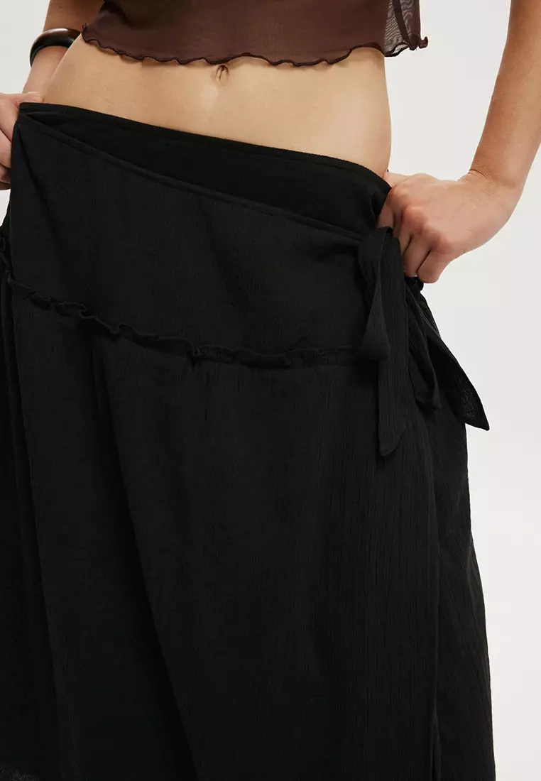 Gracie Wrap Midi Skirt