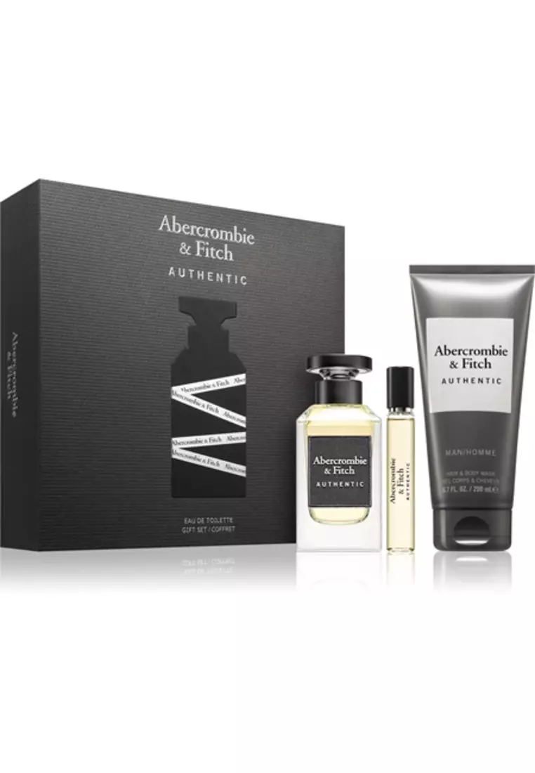 Abercrombie & Fitch Authentic for Man/Homme EDT 3Pc Set