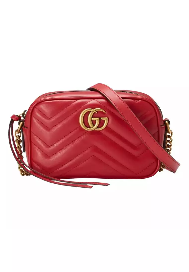 Buy Gucci Gucci Red Leather Crossbody Bag 2024 Online ZALORA