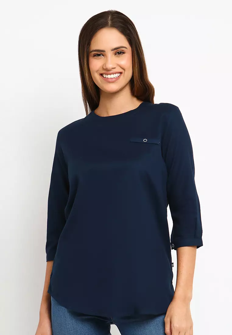 C2 Manibi Basic Tops Wanita