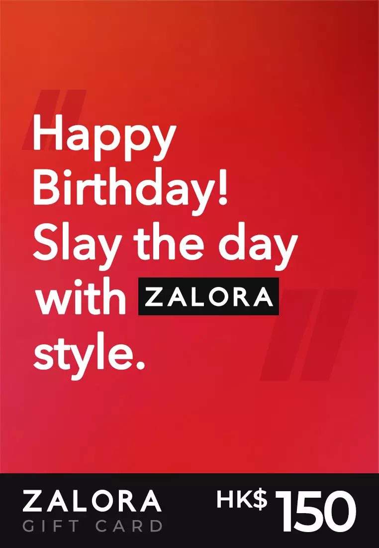 ZALORA 電子禮券 HK$150 - 生日