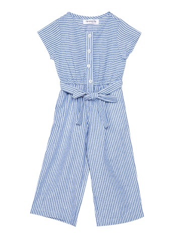 Shop Mommy Me By Great Kids Short Sleeves Jumpsuit With Belt