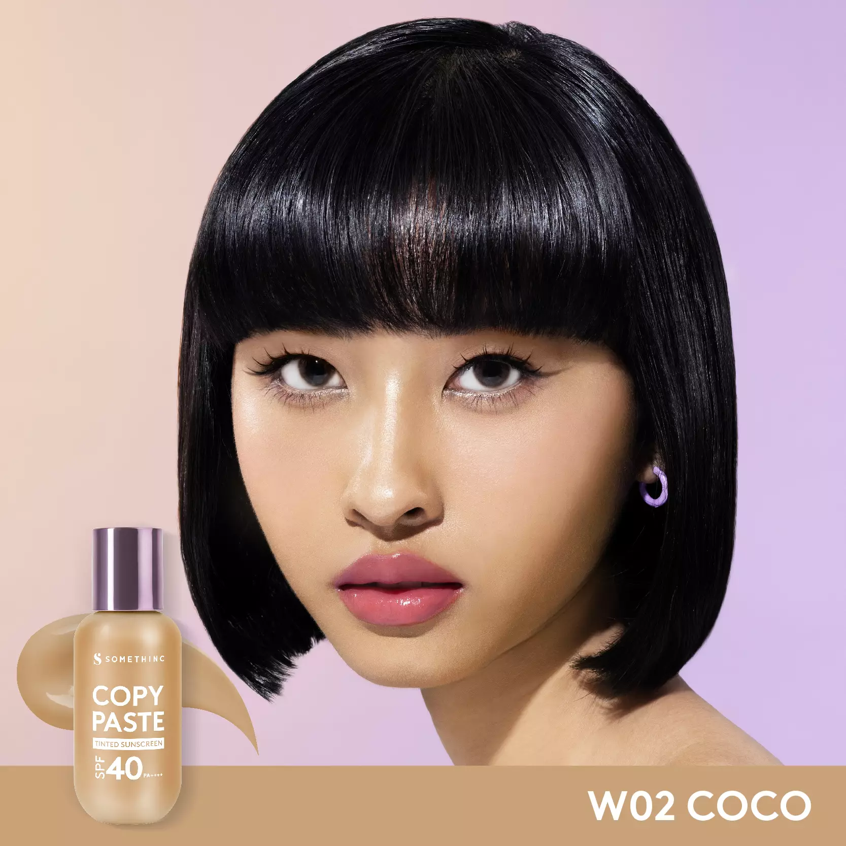 SOMETHINC Copy Paste Tinted Sunscreen SPF 40 PA++++ - W02 Coco