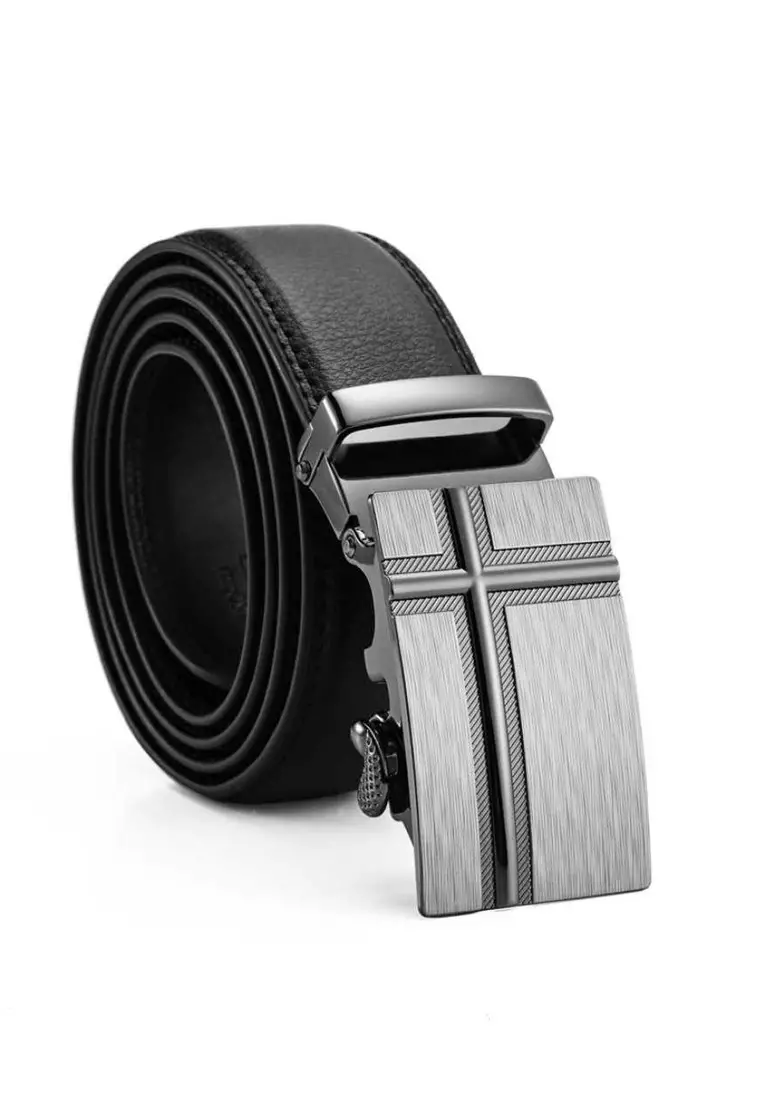 Jual Hamlin Jamar Tali Ikat Pinggang Pria Gesper Luxury Automatic Buckle  Desain Elegan Material Leather ORIGINAL - Black Original 2023