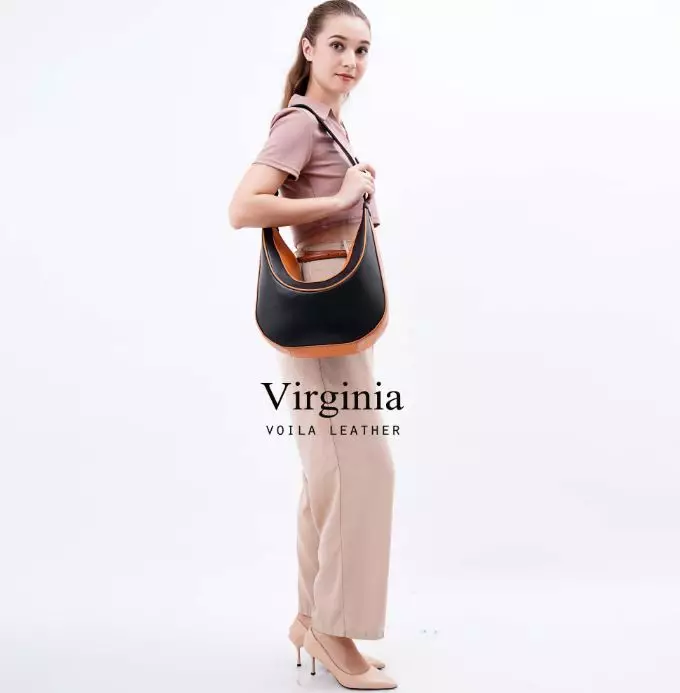 Tas Hobo Selempang Kulit Asli Voila Virginia