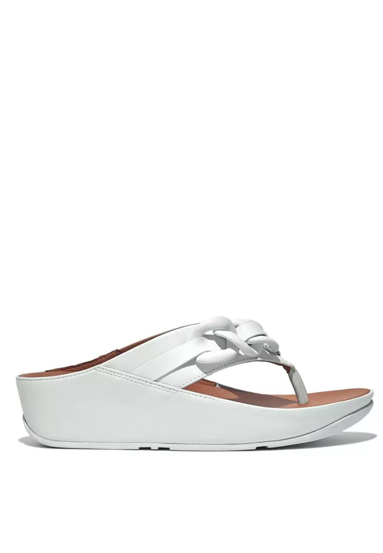 Fitflop white online sandals