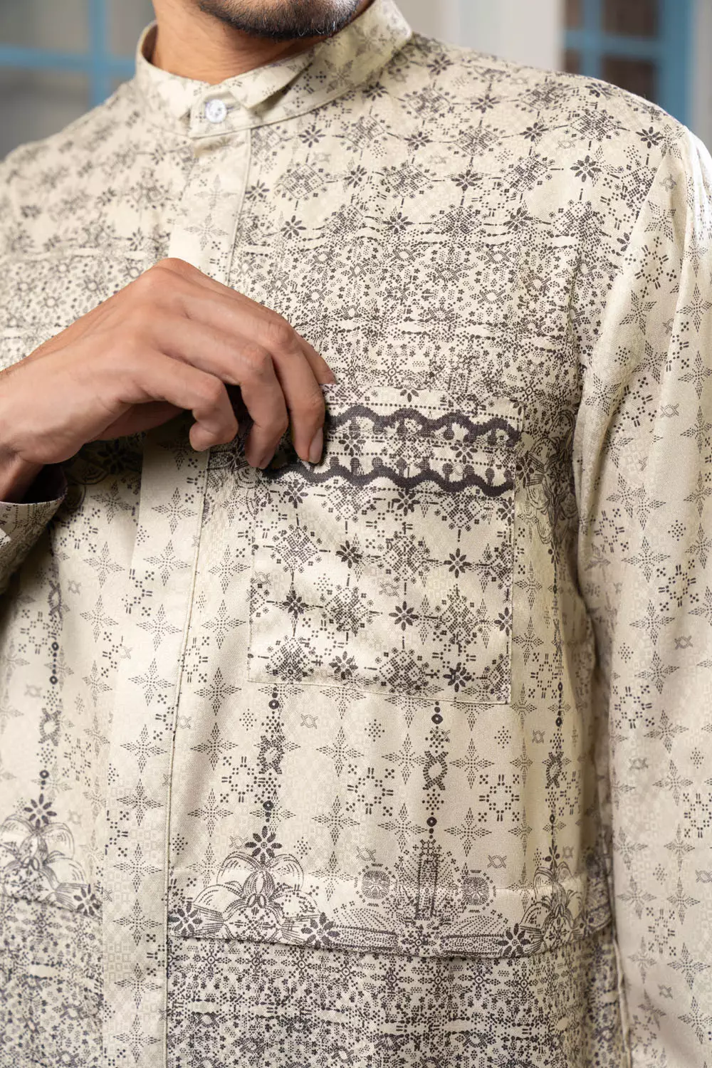 Klamby - Diyasmara Long Shirt Men Rasmi