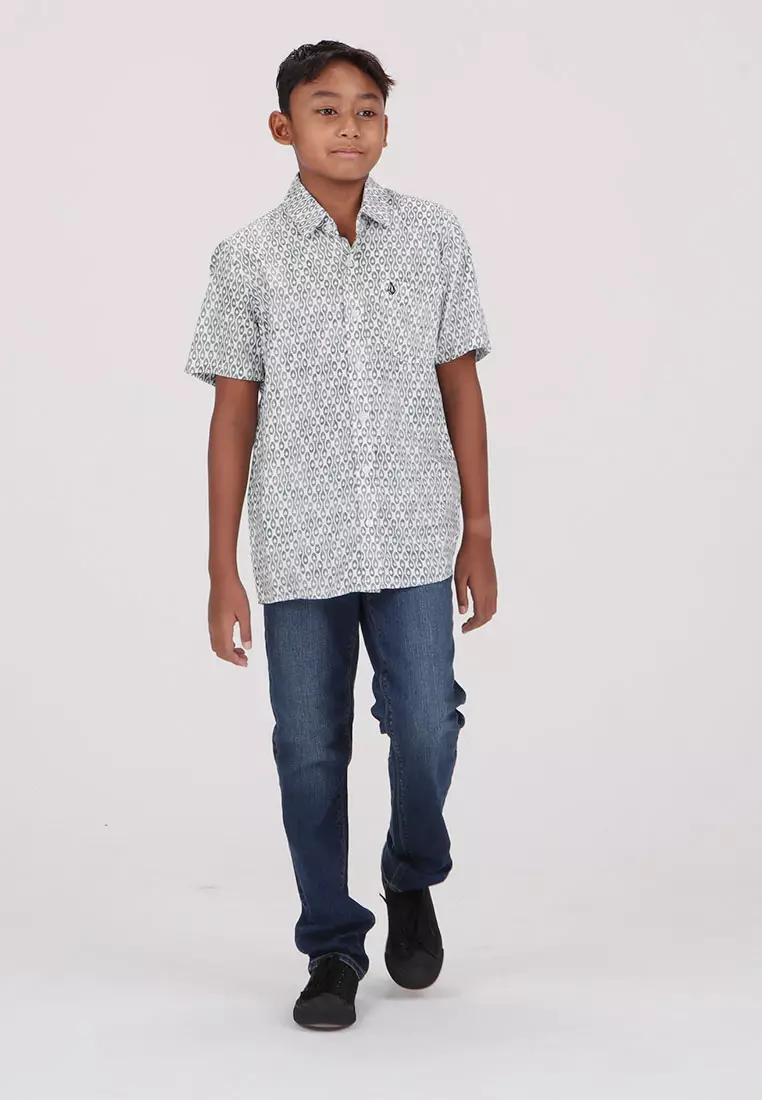 YSH STRUMMER SHORT SLEEVE SHIRT WHITE