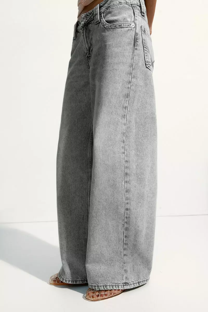Baggy Wide Low Waist Jeans