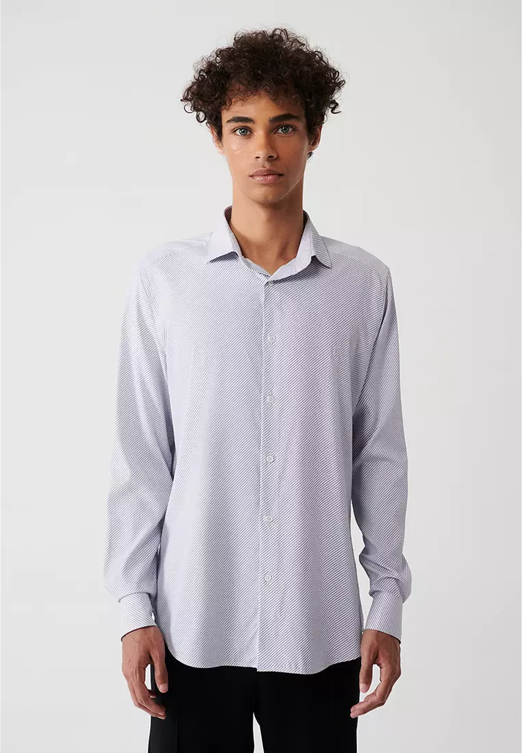 Striped Slim Fit Shirt