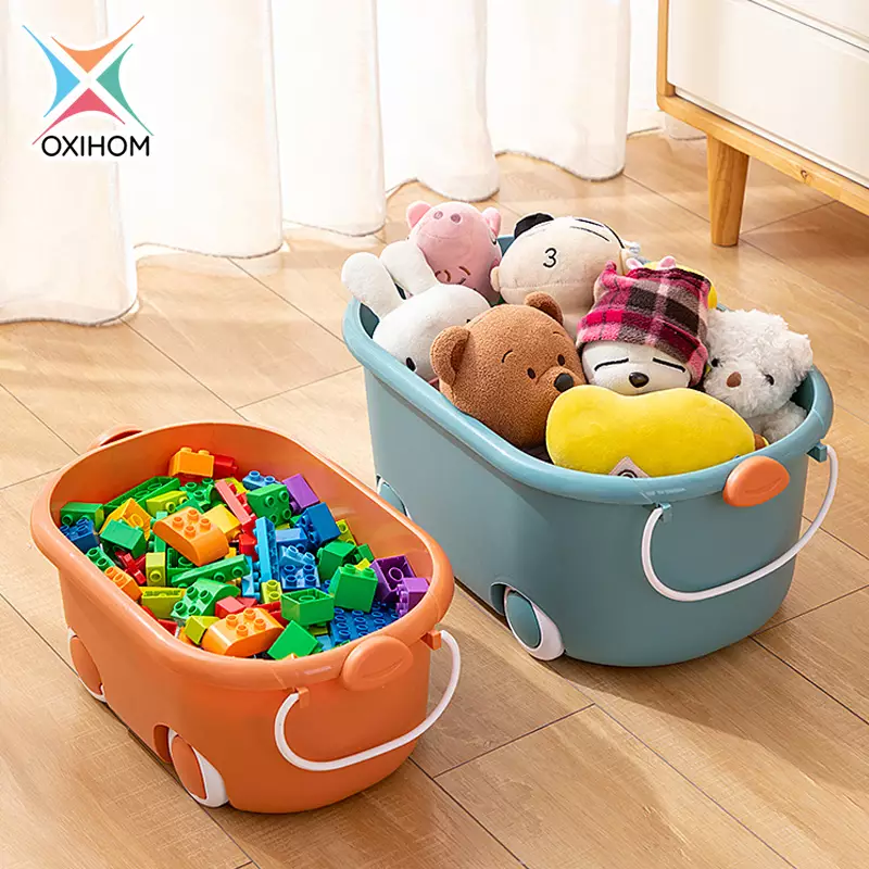 Jual Oxihom Oxihom Container Box Plastik Kotak Penyimpanan Mainan Anak ...