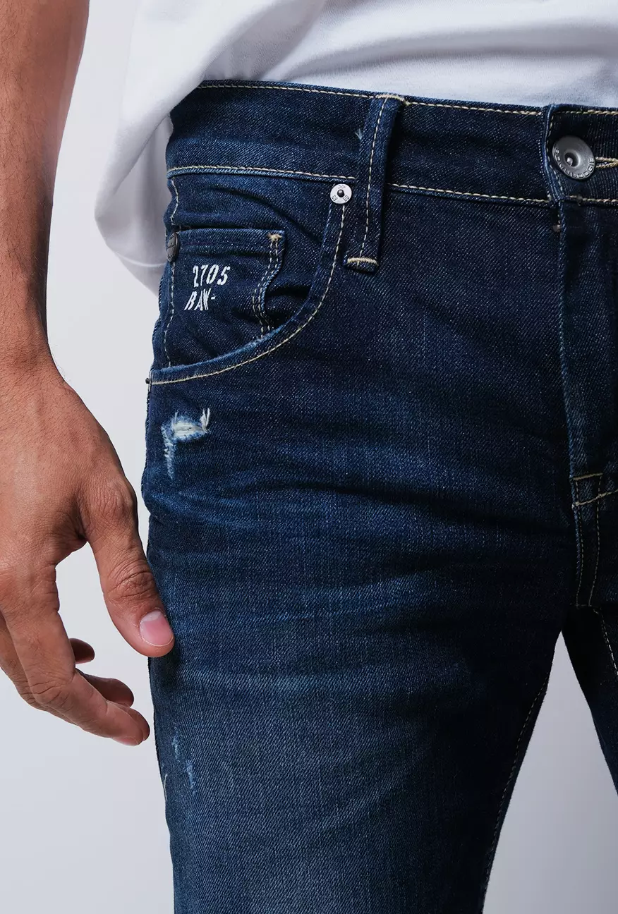 Celana Jeans Pria Skinny J4