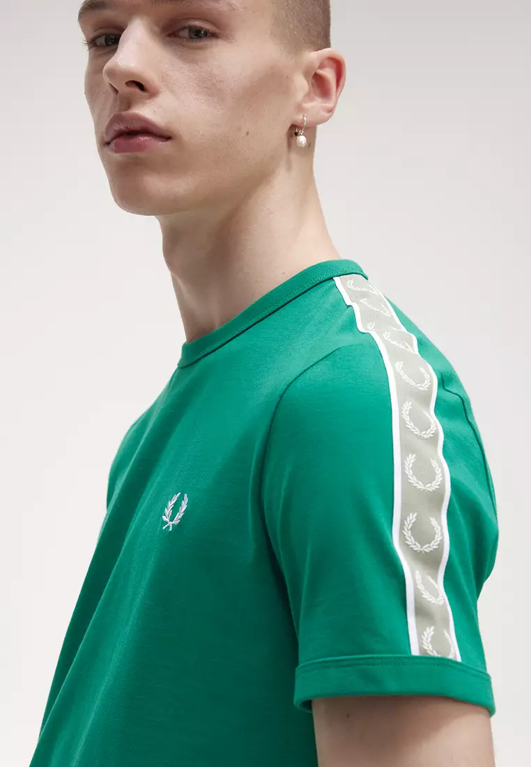 Buy Fred Perry Fred Perry M4613 Contrast Tape Ringer T Shirt Fred