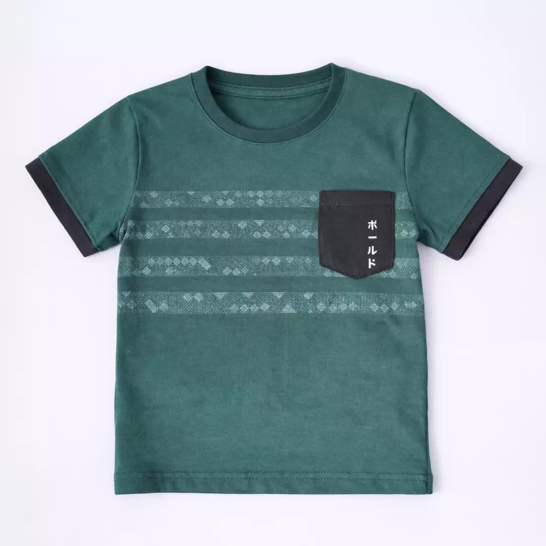 Ryusei Kaos Anak Hato Pocket Pine Grove