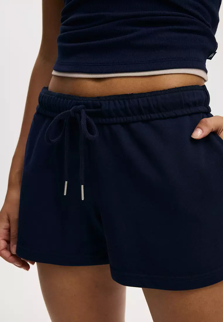 Lightweight Fleece Gym Shorts