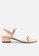 Benitz orange Benitz Women Double Strap Block Heels sandal 269F2SH6044CC7GS_2