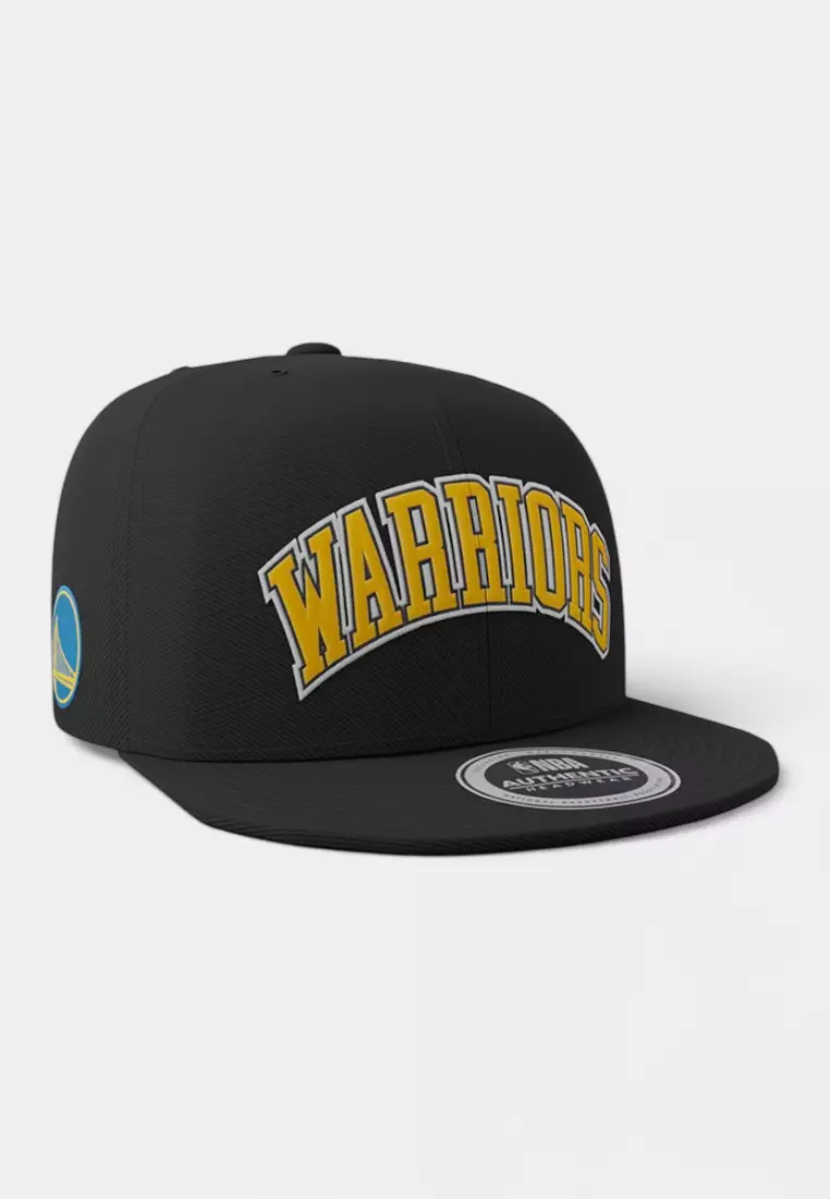 Golden State Warriors Mens Flat Cap 3D Embroidery Core Collection