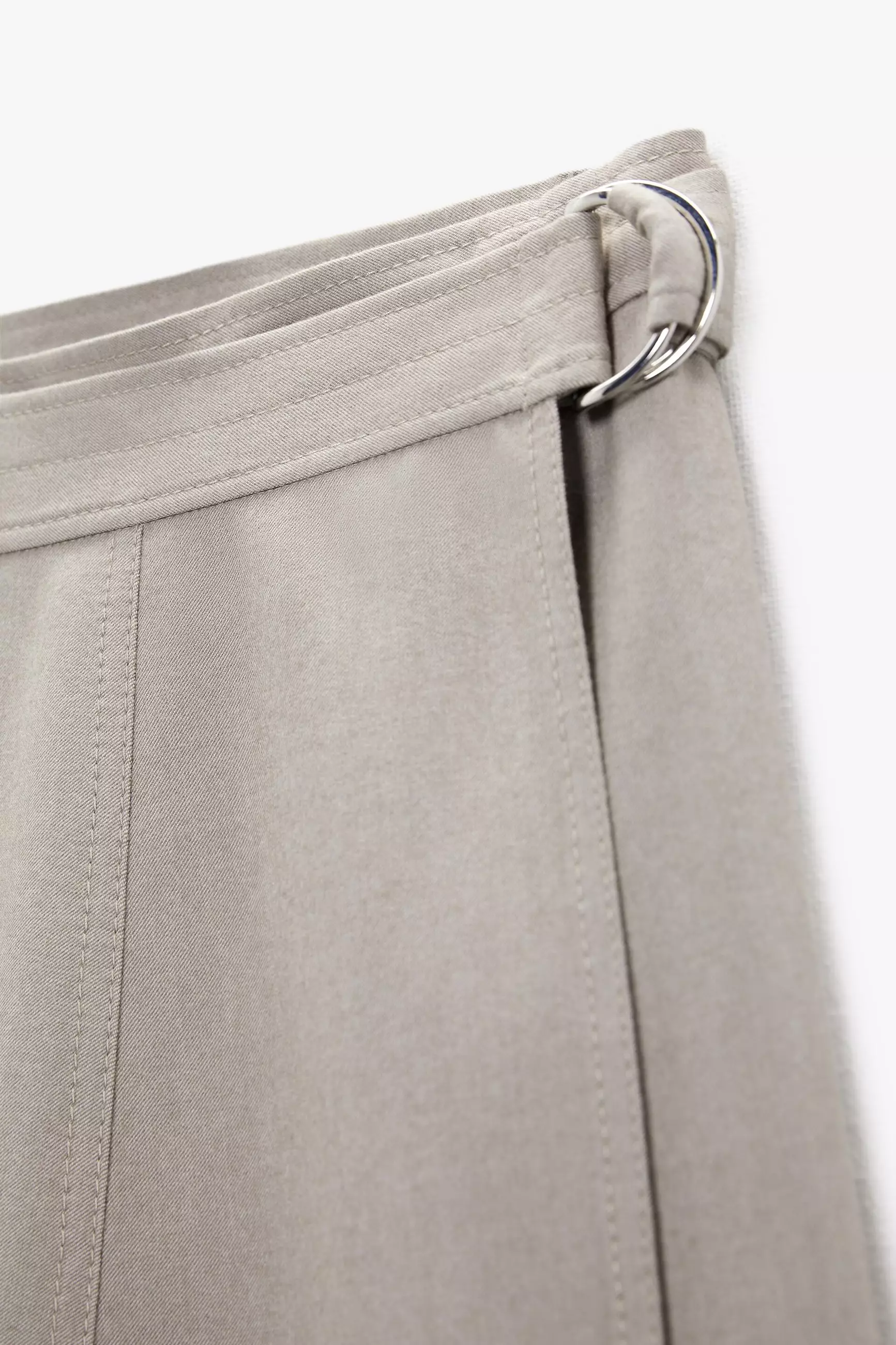 Buy ZARA Cargo Midi Skirt Online ZALORA Malaysia