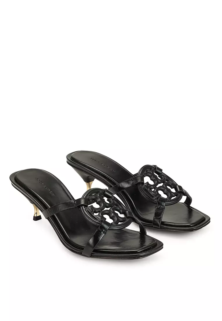 Discount on Tory Burch  shoes - SKU: Miller Bombé Low Heel Sandals 55 (Nt)