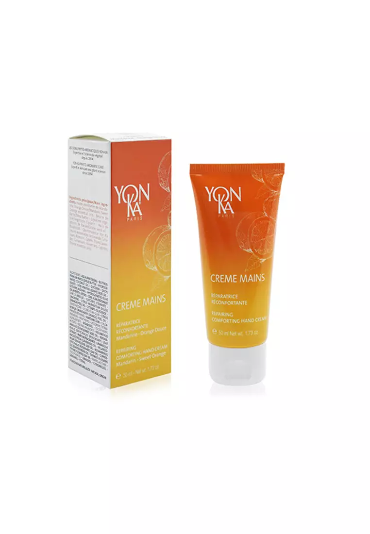 Yonka - Creme Mains Repairing Comforting Hand Cream - Mandarin 50ml/1.73oz