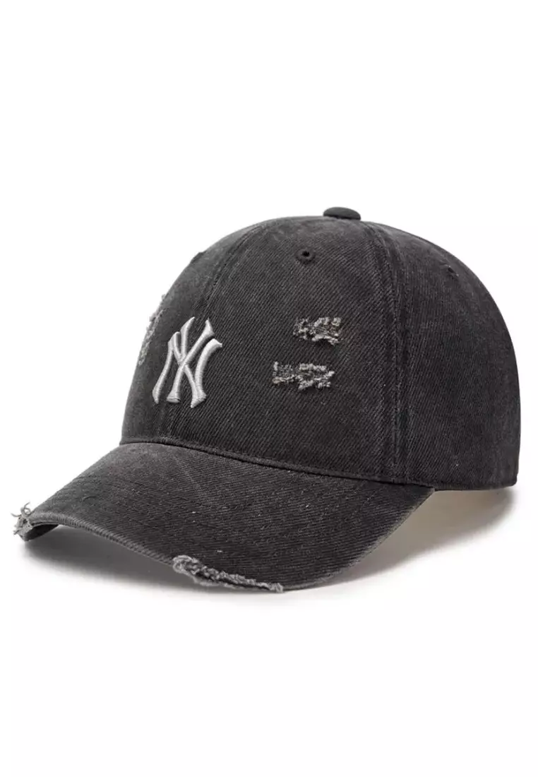 ★MLB Korea★ Basic One Point Washed Bucket Hat NY Black 3AH ☆MLB Korea☆ Basic One Point Washed Bucket Hat NY Black 3AH