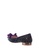 PRODUIT PARFAIT purple Glitter pointed toe bow ballerina A4124SHC7FE6F3GS_5