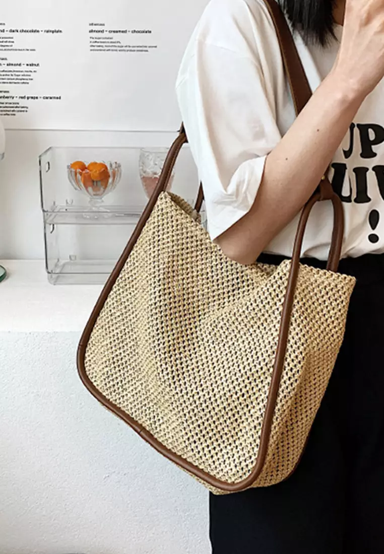 2024 New Women Large Capacity Shopping Bag Tote Bag CA080706