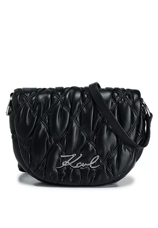 K/Signature Kuilt Crossbody Bag