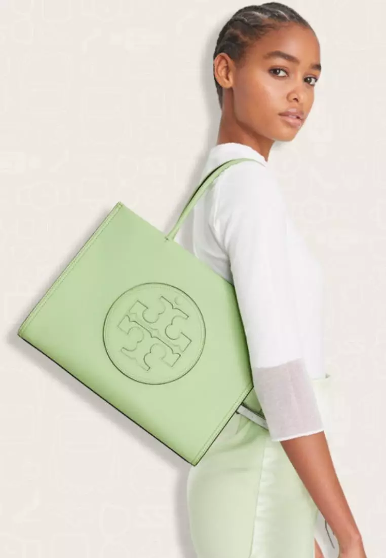 Tory Burch Small Ella Bio Tote Mint Leaf