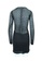 DIANE VON FURSTENBERG black diane von furstenberg Black Mesh Dress with Leather Trim 42298AA978D9F7GS_3